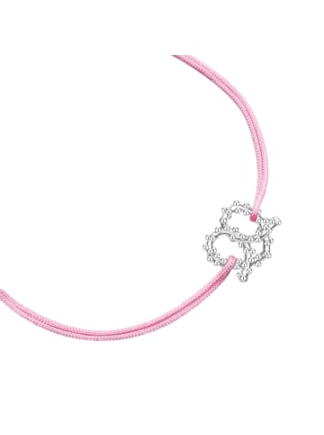 Glanzstücke München Armband Herz-Breze aus Sterling Silber in silber