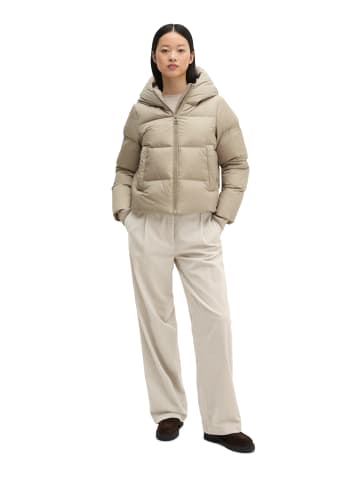 Marc O'Polo Puffer-Daunenjacke mit Kapuze regular in Earthy Taupe
