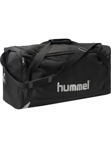 Hummel Klassische Sporttasche Trainings- & Reisetasche CORE SPORTS BAG in Schwarz