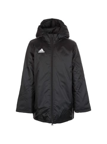 adidas Performance Winterjacke Core 18 in schwarz / weiß