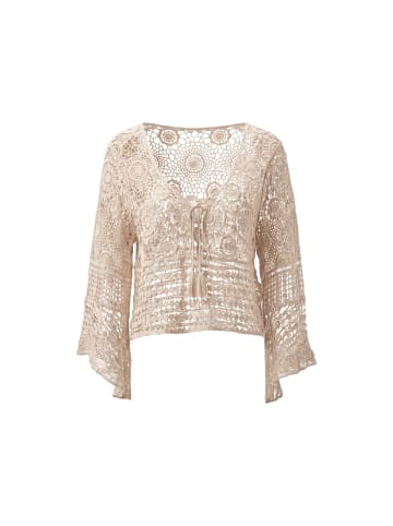 ebeeza Women Blouse in Beige