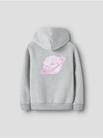 name it Hoodie in Light Grey Melange