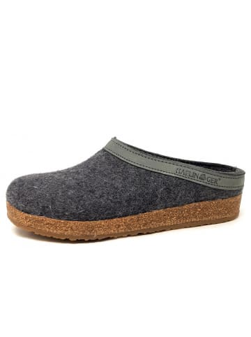 HAFLINGER Hausschuh Grizzly Torben  in Grau