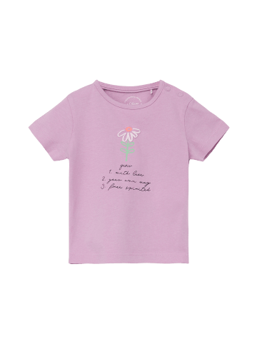 s.Oliver T-Shirt kurzarm in Lila