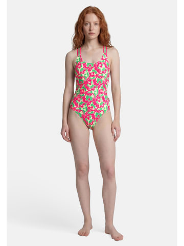 BECO the world of aquasports Badeanzug Hawaii Breeze in pink-grün