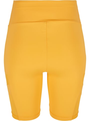 Urban Classics Urban Classics Damen Ladies High Waist Tech Mesh Cycle Shorts in magicmango
