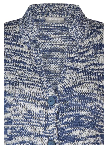 Rabe Strickjacke in Stahlblau