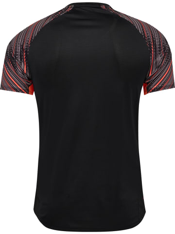 Hummel T-Shirt Hmlblaze Erwachsene in BLACK/ORANGE