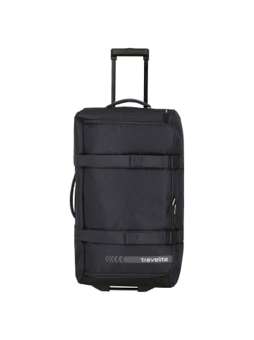 travelite Kick-Off - Rollenreisetasche L 68 cm (schwarz) in anthracite
