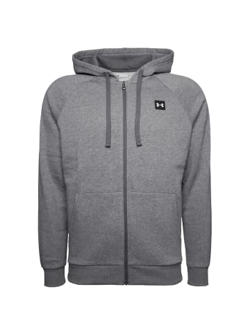 Under Armour Sweatjacke Rival Fleece Full Zip in grau