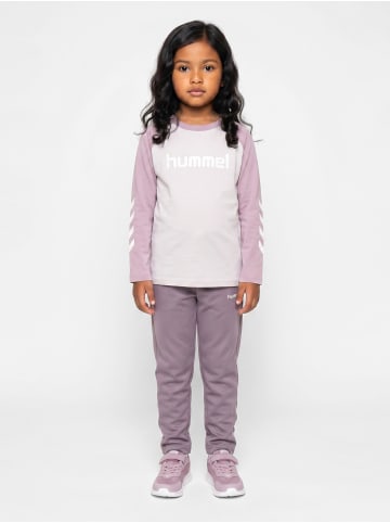 Hummel T-Shirt Hmljr Logo Lebensstil Kinder in SEA FOG