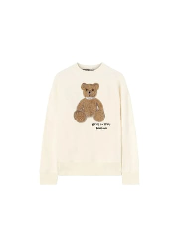 Palm Angels Weiß Baumwolle Sweatshirt