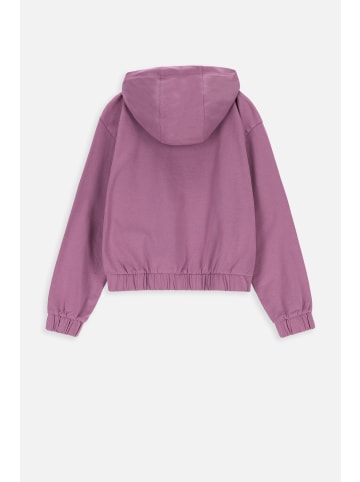 MOKIDA Sweatshirt mit Kapuze in violett