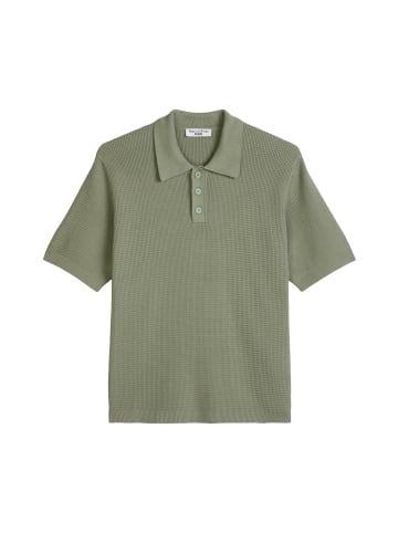 Marc O'Polo DENIM DfC Strick Poloshirt in Tea Green