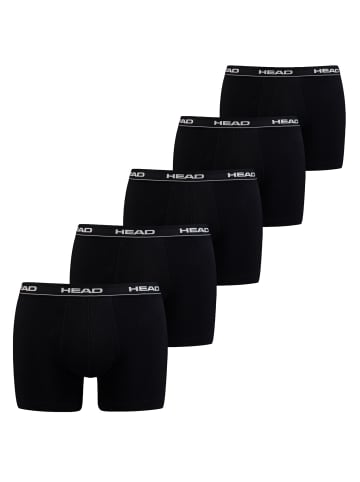 HEAD Boxershorts 5er Pack in Schwarz