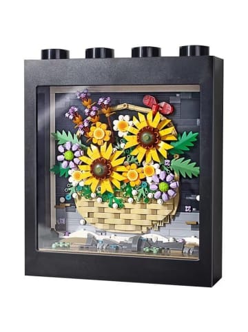 Wisam® LOZ 1905 Bilderrahmen: 3 D-Bild Sonnenblumenkorb