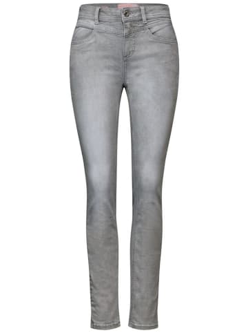 Street One Jeans in light grey random wash