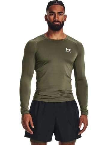 Under Armour Longsleeve "Heatgearï¾® Armour Long Sleeve" in Grün