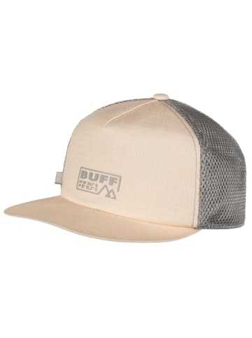 Buff Buff Pack Trucker Cap in Beige