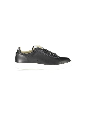Diadora Schwarze Leder-Sneaker