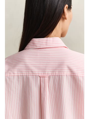 Gant Bluse in rosa weiß