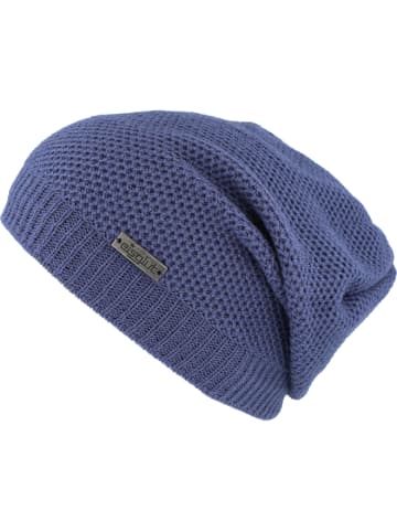 Eisglut Strickmütze in blau