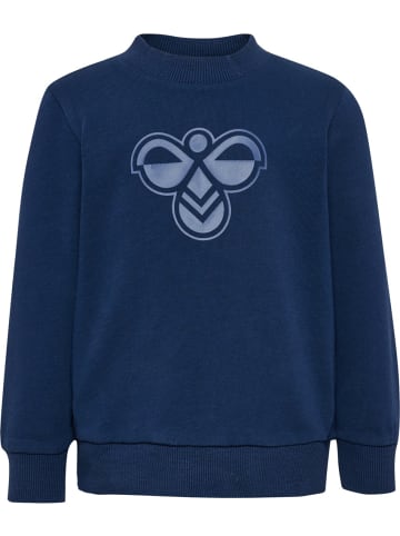 Hummel Kinder Trainingsanzug "Mini Jersey Crewsuit Bee" in Blau