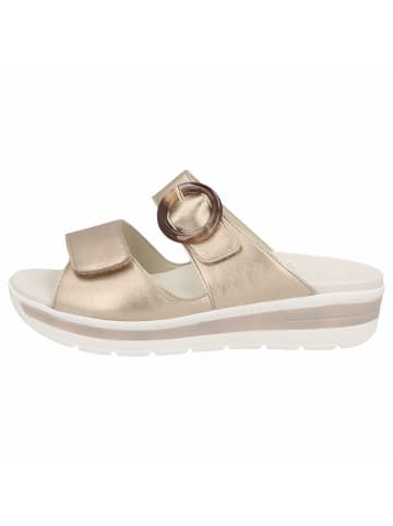 Solidus Riemchen Sandalen für Damen in gold