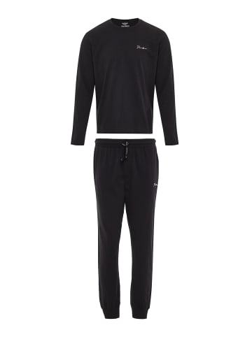 Threadbare Schlafanzug THB LW - Scoop PJ Set in Black