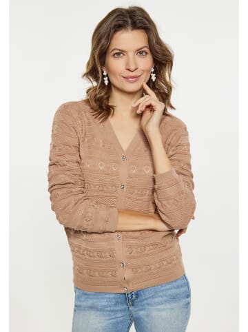 Albee Women Cardigan in Taupe