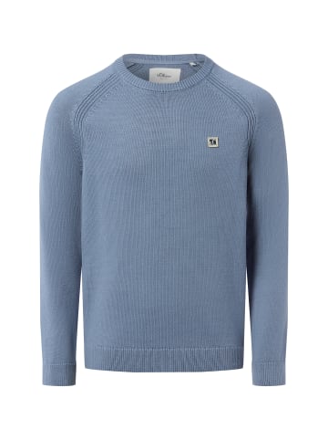 s.Oliver Pullover in hellblau - 0001