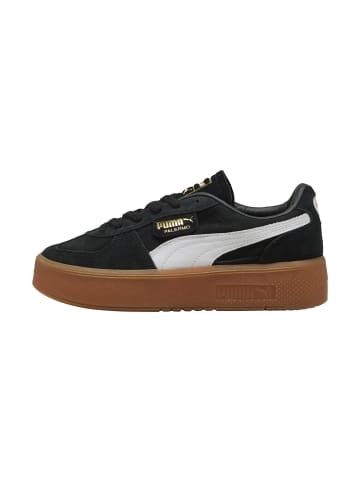 Puma Leder-Sneaker Palermo Elevata Wns Schwarz