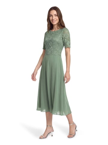 Vera Mont Cocktailkleid mit Spitze in Pale Peridot