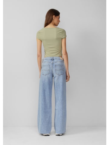 QS T-Shirt in 7297_helles olivgrün