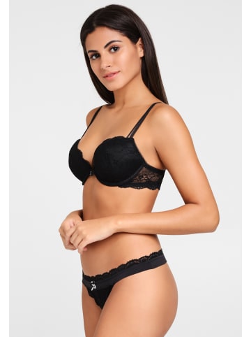 LASCANA Push-up-BH in schwarz