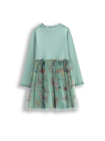 Coccodrillo Kleid mit langen Ärmeln in grün