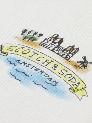 Scotch & Soda T-Shirt für Damen in weiß