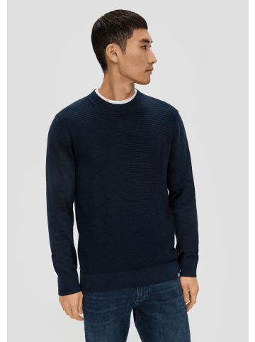 s.Oliver Strickpullover langarm in Blau