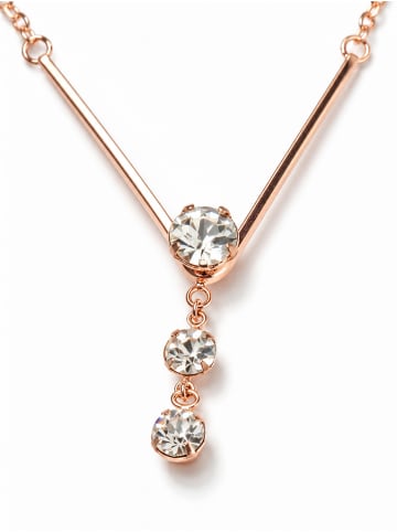 collezione alessandro Kurze Kette " Poppy " in rosegoldfarben