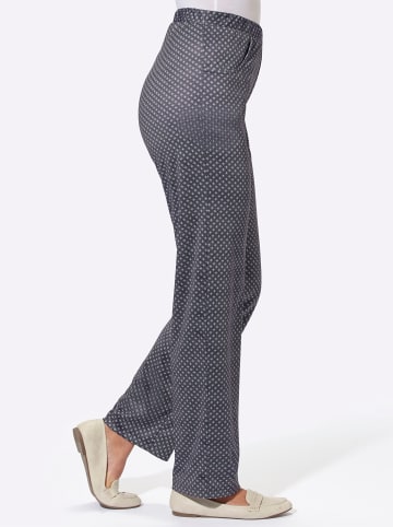 Sieh an! Jersey-Hose in schwarz-kariert