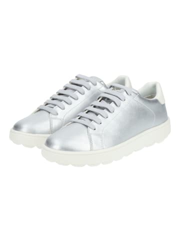 Geox Sneaker Silber/Weiß