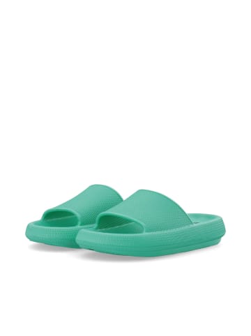 Bianco Pantolette in Green Pop