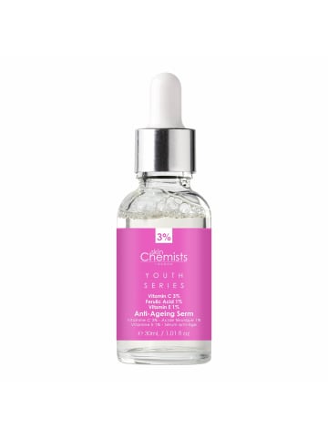 Skinchemists Anti-Ageing - Vitamin C 3%, Ferulasäure 1%, Vitamin E 1% 30ml