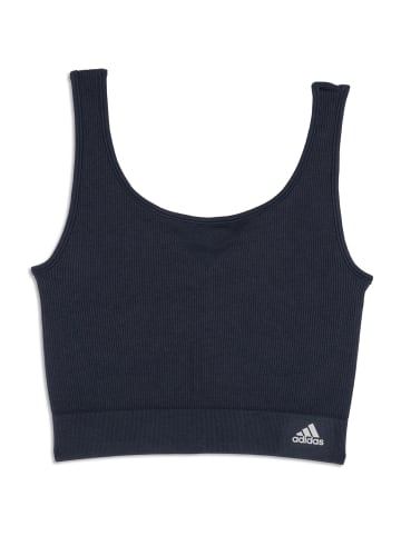 adidas Crop-Top Ripp Stretch in mineral green