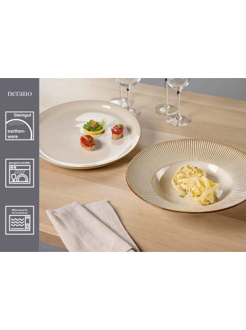 Ritzenhoff & Breker 8er Set Pizza & Pasta Set Nerano in beige