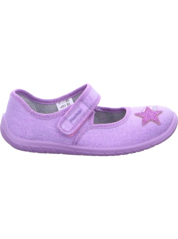 Fischer Markenschuh Hausschuh in lila