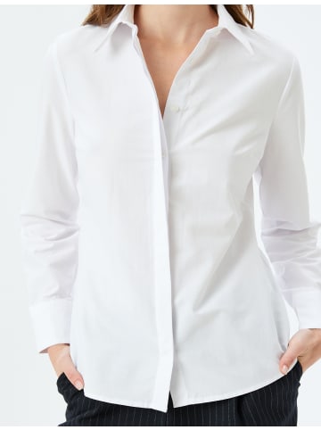 KOTON Shirt in Grauweiß