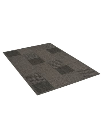 Kayoom Kurzflor Teppich Indonesia in taupe - rechteckig