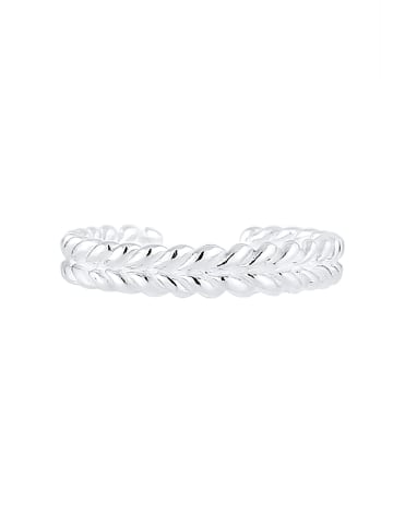 Elli Ring 925 Sterling Silber Geo, Twisted in Silber