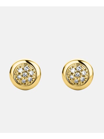 Diamant L'éternel Ohrringe aus 375 Gelbgold mit Diamant